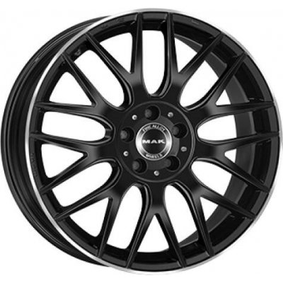 MAK ARROW 8,5x20 5x112 ET29 black polished rim – Sleviste.cz