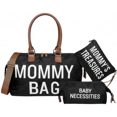 MXM Mommy bag Černá set 3ks – Zboží Mobilmania