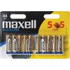 Baterie primární Maxell AA 10ks 35032357