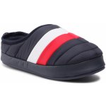 Tommy Hilfiger Rwb Padded Homeslipper FM0FM03884 tmavomodré – Zboží Dáma