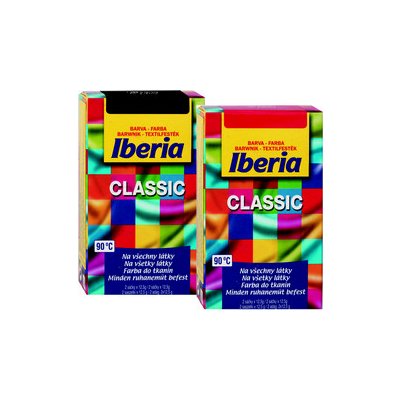 Iberia Classic černá barva na textil 25 g od 71 Kč - Heureka.cz