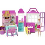 Barbie Restaurace s panenkou herní set HBB91 – Zboží Mobilmania