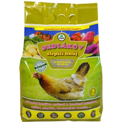 Rašelina Soběslav VITA NATURA FARMÁŘSKÝ HNŮJ SLEPIČÍ 3kg – Zboží Dáma