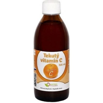 Natural Pharm Tekutý Vitamín C 300 ml – Hledejceny.cz