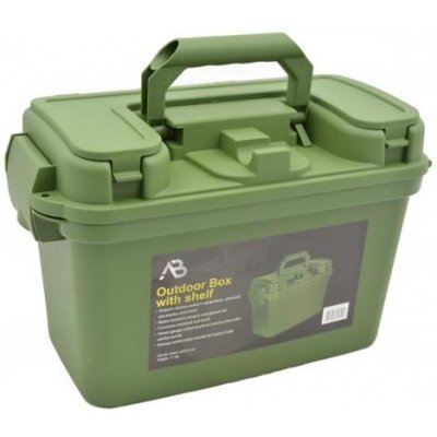 AB Bedna OUTDOOR kufřík plastový ZELENÝ – Sleviste.cz