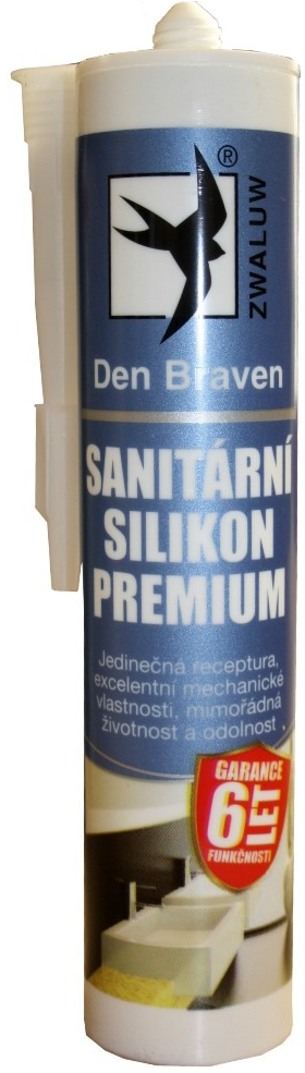Den Braven PREMIUM Sanitární silikon 310g bílý