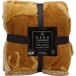 Home Elements Beránková deka s jacquard vzorem 480 GSM 150x200 – Zboží Mobilmania