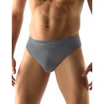 Gina pánské slipy s úzkým bokem Bamboo PureLine 50003P tm šedá – Zbozi.Blesk.cz