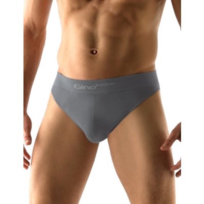 Gina pánské slipy s úzkým bokem Bamboo PureLine 50003P tm šedá – Zbozi.Blesk.cz