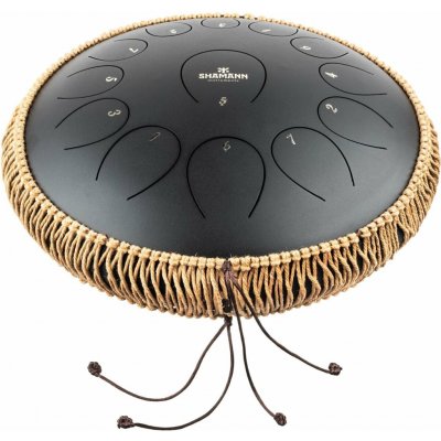 Shamann 14" 13 Notes C Major Spackle Black Tongue Drum – Zboží Mobilmania