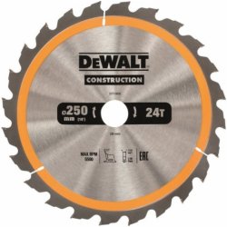 DeWALT DT1956 Pilový kotouč 250x30mm, 24zubů, ATB 10°