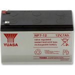 YUASA NP7-12 12V 7Ah – Zboží Mobilmania