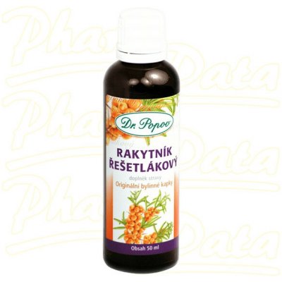 Dr. Popov Rakytník řešetlákový originální bylinné kapky 50 ml – Hledejceny.cz