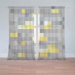 Záclony Blocks 2: 2 ks - 150x250 cm - Sablio – Hledejceny.cz