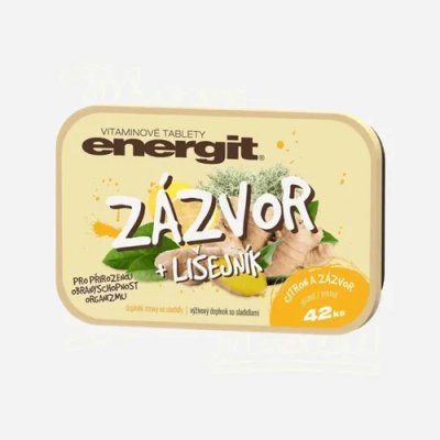 Energit Zázvor a lišejník 6 x 42 tablet – Hledejceny.cz