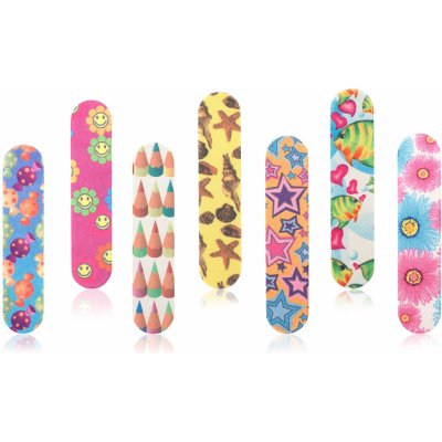 Diva & Nice Cosmetics Pilník na nehty smirkový malý Baby barevný – Zboží Dáma