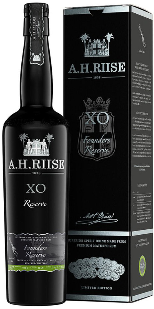 A.H. Riise XO Founders Reserve batch VI 45,5% 0,7 l (karton)