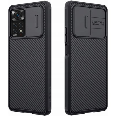 Xiaomi Redmi Note 11 / 11s, kryt obal Camshield Case pouzdro NILLKIN černý (Vysoce kvalitní pouzdro Camshield Case je skvělý způsob, jak chránit nejen vaše zařízení, ale také vaše soukromí. Výrobek je