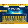 Baterie primární Varta LongLife AA R06 10ks 219589
