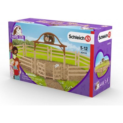 Schleich 42434 ohrada pro koně se vstupní branou – Zbozi.Blesk.cz
