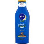 Nivea Sun Protect & Moisture hydratační mléko na opalování SPF50+ 200 ml – Zboží Dáma