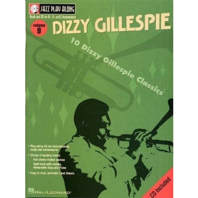 Jazz Play-Along Volume 9 Dizzy Gillespie noty, nástroje C, Eb, Bb + audio – Zbozi.Blesk.cz