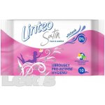 Linteo Satin Ubrousky vlhčené intimní 10 ks – Zboží Dáma