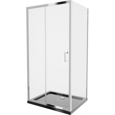 MEXEN/S Apia Sprchový kout 120x70, transparent, chrom + vanička se sifonem 840-120-070-01-00-4070 – Hledejceny.cz