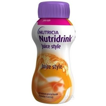 NUTRIDRINK JUICE STYLE S PŘÍCHUTÍ POMERANČOVOU POR SOL 4X200ML