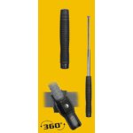 ESP teleskopický obušek kalený 16" chrom ergonomická rukojeť – Zboží Dáma