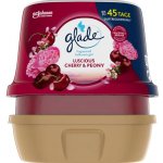 Glade Lucious Cherry & Peony vonný gel do koupelny 180 g – Zboží Mobilmania