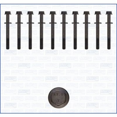 Sada šroubů hlavy válce AJUSA 81057100 – Zboží Mobilmania