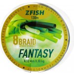 Zfish Šnůra Fantasy 8-Braid 130m 0,12mm – Zboží Dáma