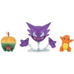 Jazwares Pokémon figurky Appletun Haunter a Charmander – Hledejceny.cz