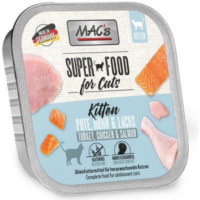 MACs Cat PRO KOŤATA KRŮTA, KUŘECÍ A LOSOS 100 g – Hledejceny.cz