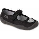 Befado Blanca 114Y538 slavnostní černé s lesklým srdíčkem – Sleviste.cz