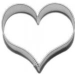 Vykrajovátko srdce 4,2cm Smolík – Zboží Dáma
