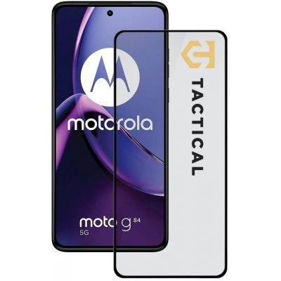 Tactical Glass Shield 5D sklo pro Motorola G84 5G Black 8596311234545 – Zboží Mobilmania