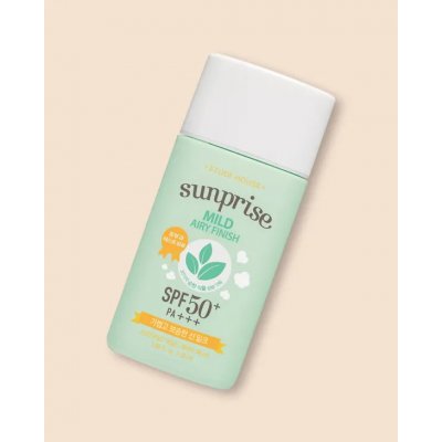 ETUDE Sunprise Mild Airy Finish minerální ochranný fluid na obličej SPF50+ 55 ml – Hledejceny.cz