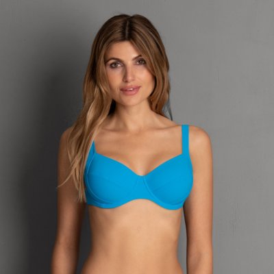 RosaFaia 8730-1 Style Sibel Top Bikini horní díl modrá – Zboží Mobilmania