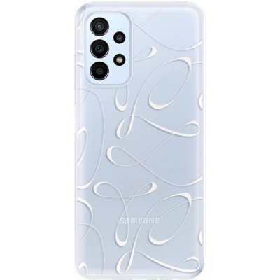 Pouzdro iSaprio - Fancy Samsung Galaxy A23 / A23 5G bílé – Zboží Mobilmania