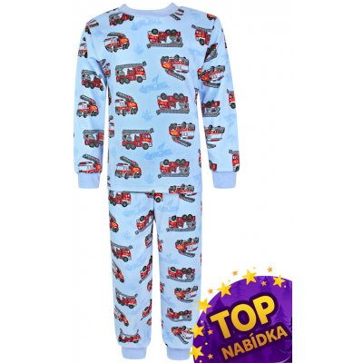 V-Mart pyžamo s hasiči modré – Hledejceny.cz