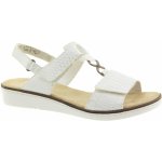 Rieker sandálky 63687 80 355 bílé – Zboží Mobilmania