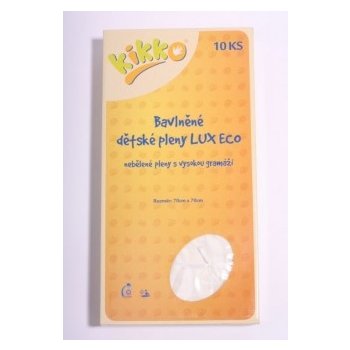 Kikko Lux eco nebělené bavlněné 70 x 70 10 ks