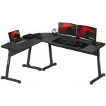 Huzaro Hero 6.0 Black RGB 147 x 74 x 112 cm – Zboží Dáma