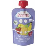 FruchtBar BIO kapsička Kiwi jahoda hruška banán suchar 100 g – Zboží Dáma