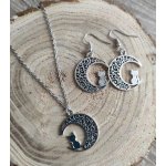 Ellami Ellami Verona 0020-1 Set řetízek a náušnice, BASIC srdce 100020-1 – Zboží Dáma