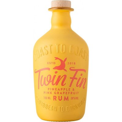 Twin Fin Pineapple & Grapefruit 38% 0,7 l (holá laáhev) – Hledejceny.cz