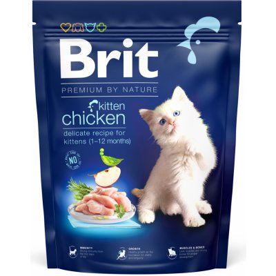 Brit Premium by Nature Kitten Chicken 0,3 kg – Zboží Mobilmania