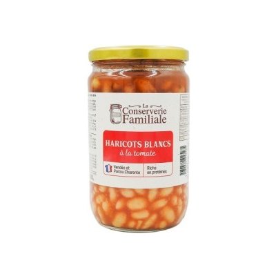 AGI Konzerva bílé fazole s rajčaty Haricots blancs à la tomate conserve 720 ml – Zbozi.Blesk.cz